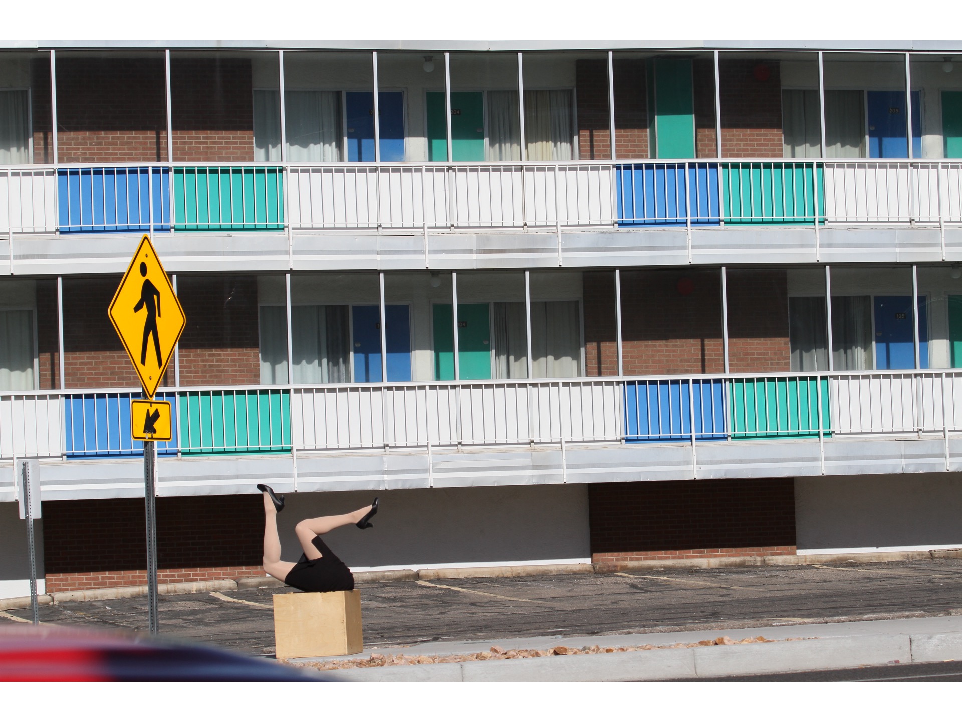 Dance. Woman. House. (II) (Albuquerque) — view 3
