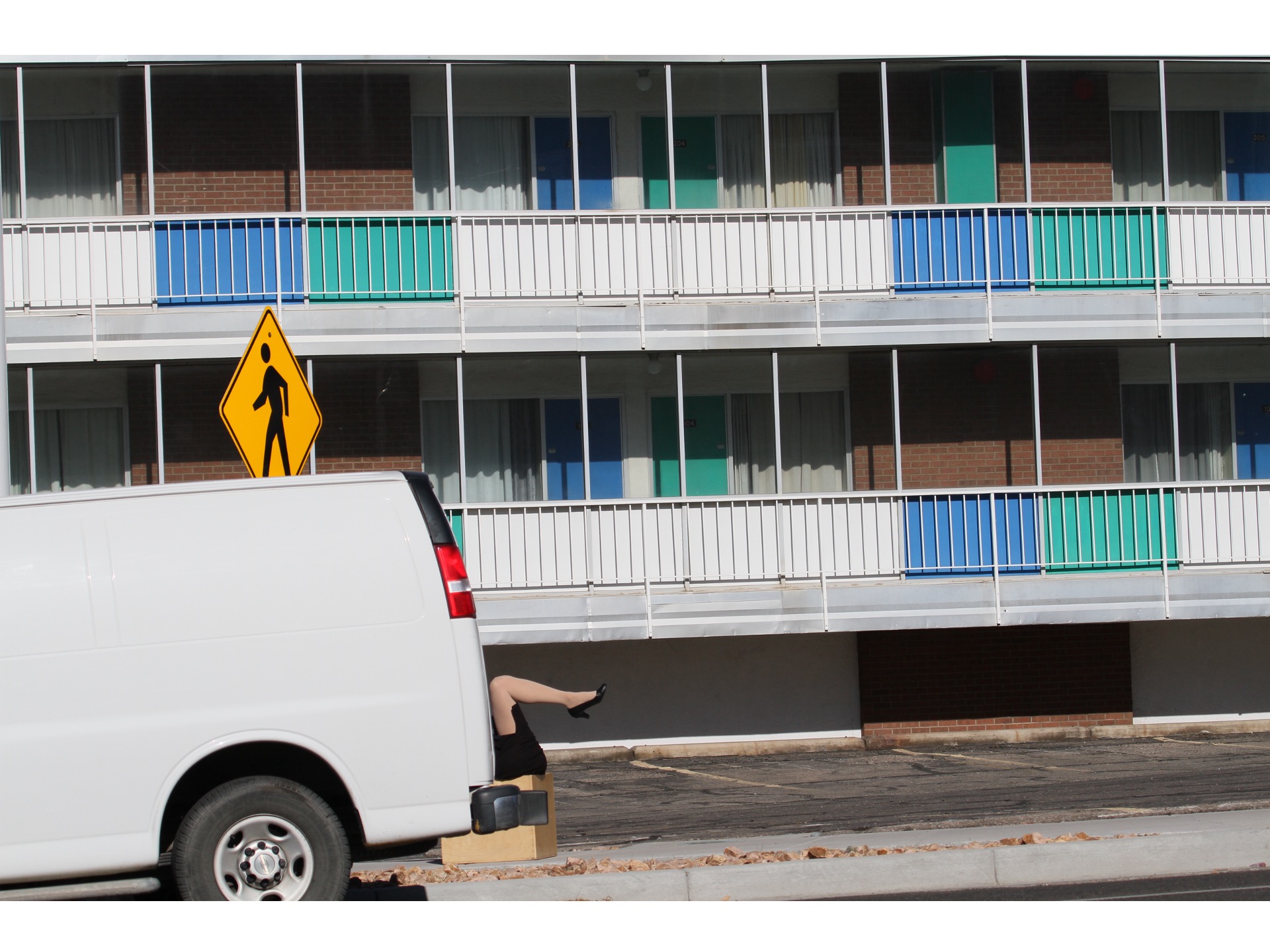 Dance. Woman. House. (II) (Albuquerque) — view 2
