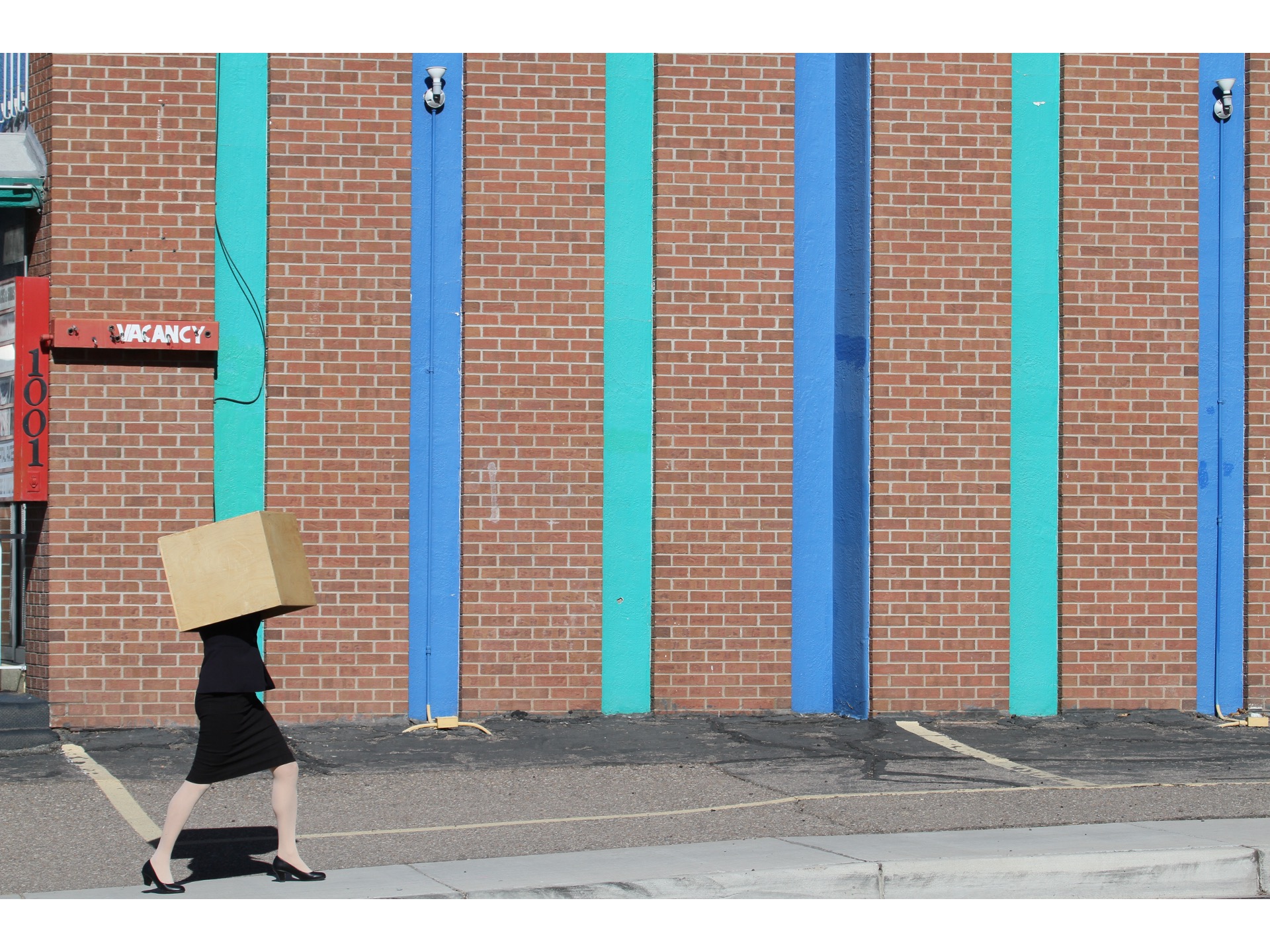 Dance. Woman. House. (IV) (Albuquerque) — view 2